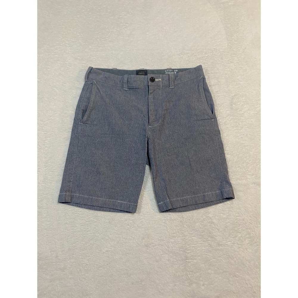 J.Crew Stretch Mens Blue Chino Shorts Size 29 Style G8146 Inseam 9